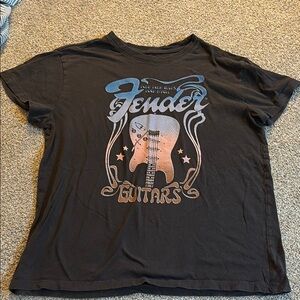 Fender Black Graphic T-Shirt